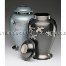 Urna de cremación de Metal con diseño de mariposa para cenizas, maceta conmemorativa funeraria, tarro de cremación, contenedor de cenizas para adultos - Product Image 4