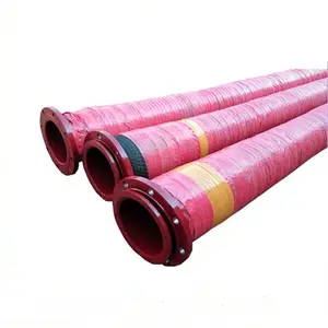 Hot sale Large diameter for Flange Joint Rubber Mud Suction Hose or Dredging Rubber Hose