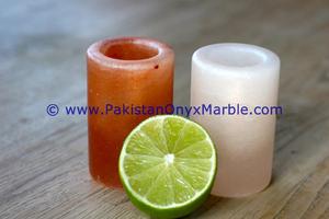 Vasos de Chupito de Sal del Himalaya Natural de Pakistán, Vasos Hechos a Mano para Beber, Vasos de Chupito de Tequila - Product Image 3