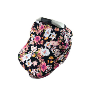Wholesale Customized 100% Cotton Baby Car seat Canopy Cover - Product Image 1
