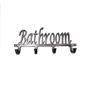 Gancho de pared montado con acabado bronceado antiguo, gancho colgante de Metal de estilo clásico decorativo de forma personalizada para uso en cocina y dormitorio - Product Image 5