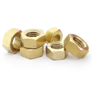 น็อตหกเหลี่ยมทองเหลืองผลิตในอินเดียสำหรับประเภทน็อต - Product Image 1