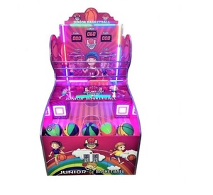 Nouvelle machine de basket-ball Dragon innovante avec lumières LED RVB, fonctionnement à pièces pour 2 joueurs et divertissement actif pour les enfants - Product Image 1