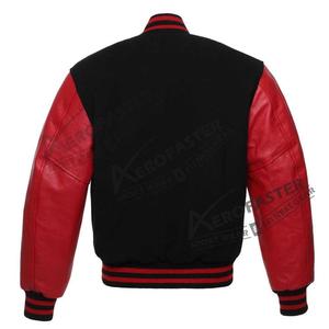 Chaquetas Varsity de Lana Completa para Hombre de la Mejor Calidad, Bordado de Béisbol Invernal, Forro de Lana Tejida Transpirable y Ecológico - Product Image 6