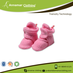 En gros 100% Coton Nouveau-Né Bébé Chaussons-Bébé Chaussons Coton Tissu Nouveau-Né Bébé Chaussons Pour L'extérieur - Product Image 5