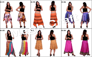 Pantalon Plazoo en soie pure de créateur indien Boho pour femmes, jupes et pantalons évasés à imprimé coloré, grande taille, saison estivale - Product Image 3