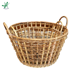 Illow-cesta de mimbre para la colada de tamaño personalizado, cestas de mimbre con asas, Juego de 2 para Decoración - Product Image 1