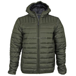 Veste matelassée à col d'entonnoir pour homme, produit personnalisé, doudoune pour l'hiver - Product Image 5
