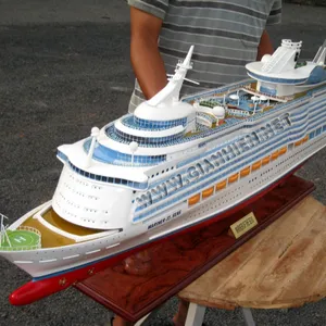 水手的海洋游轮模型木制海洋班轮