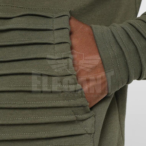 Conjunto de hombre Unisex de marca personalizada 2024, traje deportivo de otoño a la moda con sudadera gris, pantalones de chándal personalizados con logotipo - Product Image 3