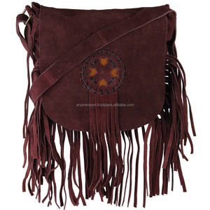 Sac à bandoulière en cuir suédé à franges, petite taille, sacs à main pour téléphone, sac à bandoulière Boho élégant multi-usages de haute qualité pour femmes, nouvel arrivage - Product Image 2