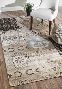 Tapis turque ensemble de chaleur, moquette carrée moderne, PP - Product Image 4