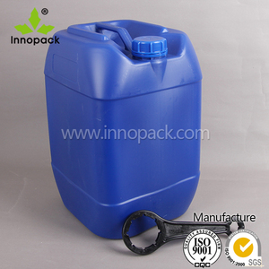 ผู้จัดจำหน่ายถังพลาสติกจีน ขนาด 20 ลิตร สำหรับบรรจุน้ำมัน สีฟ้า ทำจากพลาสติก HDPE - Product Image 1