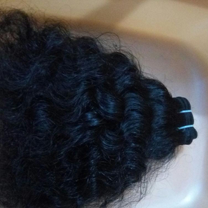 100% Cabello indio crudo sin procesar tejido de India 2025 Temple Cabello humano tejido y paquetes de cabello - Product Image 4