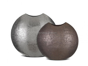 Vase à fleurs en métal fait à la main, nouveau look, Pot de fleurs, nouveau Design, disponible en vente en gros, 13 cm - Product Image 2