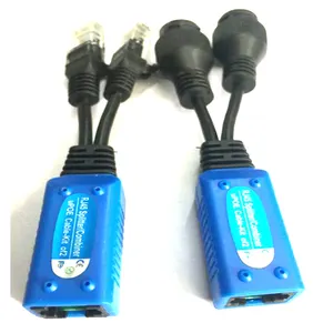 Nieuwe Waterdichte 1080P 3mp 4mp 5mp Pv Pvd Pva Pvda Hdpv Cvi Tvi Ahd Cvbs Pasive Cat5 Car5e Netwerk rj45 Naar Bnc Video Balun