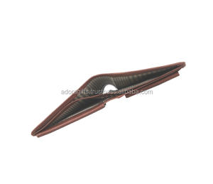 Portefeuille en cuir personnalisé pour homme, collection, gravé, marron, napperon en cuir, design à la mode, bon marché, vente en gros - Product Image 3