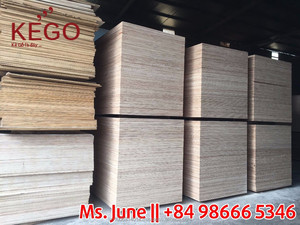 Bon marché Prix bonne qualité feuille de contreplaqué commercial de première classe E2 émission de formaldéhyde eucalyptus/noyau d'acacia Bintangor - Product Image 3