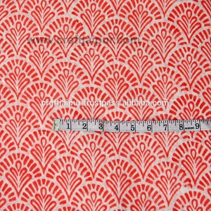 Tissu voile 100% coton imprimé à la main en forme de pêche, écologique, pour la couture de robes, matériau de haute qualité, brillant, pour rideaux, garçons - Product Image 5