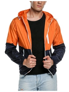 Nueva ropa deportiva para hombre de talla grande Material de poliéster de verano Chaqueta a prueba de viento personalizada de la mejor calidad - Product Image 2