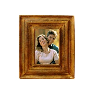 Mango <b>Wood</b> Hand Carved Custom Photo <b>Frames</b> 4x6 5x7 <b>A4</b> A2 A1 Flip A3 with Glass Front for Home Office Decor Indian Supplier - Product Image 1