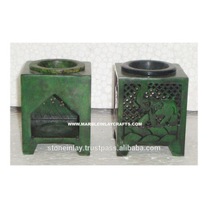 Soapstone Aroma Colorful <b>Oil</b> Burners - Product Image 1