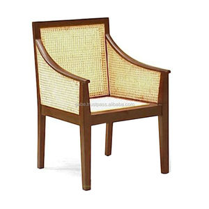 เก้าอี้ไม้เนื้อแข็งแบบโมเดิร์นเฟอร์นิเจอร์ห้องนั่งเล่นสไตล์พักผ่อน - Product Image 1