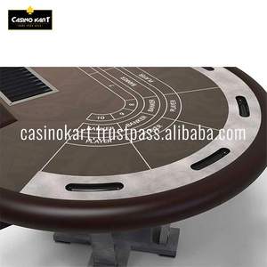 Table de Baccarat en Plexiglas de Luxe Entièrement Transparente Disponible en Haute Qualité Fabricant Indien Direct - Product Image 5