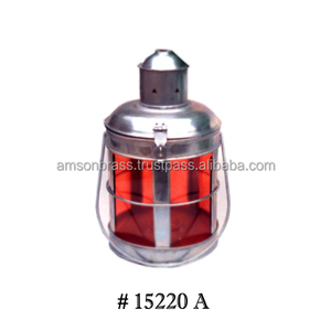 Bougeoir votif suspendu en fer doré en métal au design traditionnel - Product Image 6