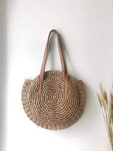 <b>Raffia</b> <b>Bag</b> with Strap - Product Image 6