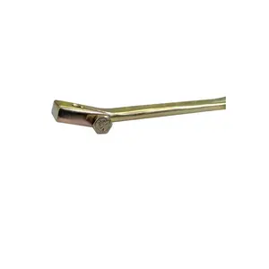 Регулируемый гаечный ключ с золотым цинковым покрытием, 8x10 мм, динамометрический ключ, многофункциональные ручные инструменты из Индии