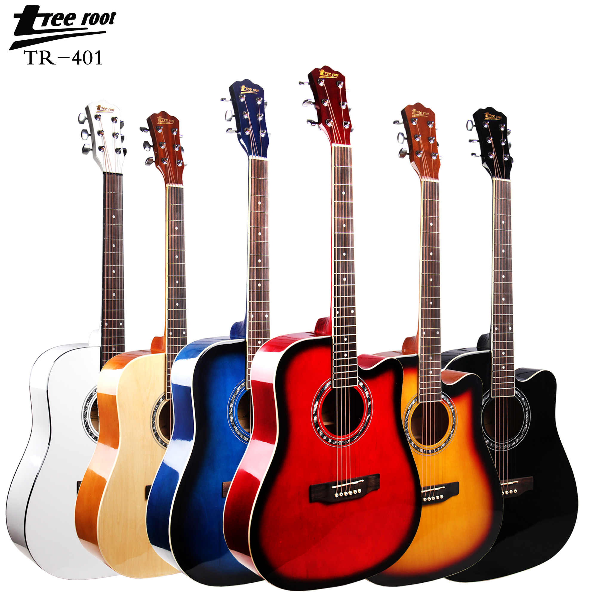 41 Inch Good Beginner Acoustic Guitar for Practice & ODM