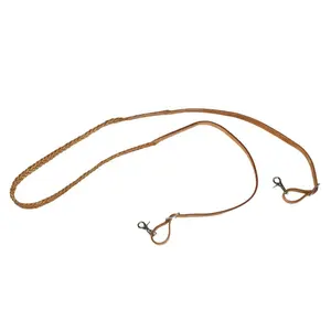 Riendas de barril de cuero DD de alta calidad para montar a caballo duraderas con colores surtidos y diseño trenzado - Product Image 1