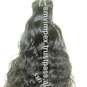 No se enreda, pelo humano ondulado, sin compromiso, calidad de la India - Product Image 1