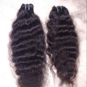 Buena retroalimentación pelo virginal indio waft estándar tamaños crudo pelo humano que teje - Product Image 1