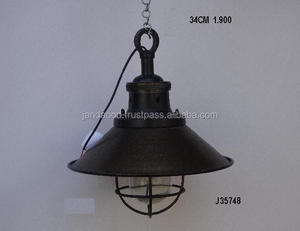 Bột Costed Cổ Điển Mặt Dây Đèn Có Sẵn Với Điện Hệ Thống Dây Điện Trang Trí Nội Thất Kim Loại Đèn Shades - Product Image 3