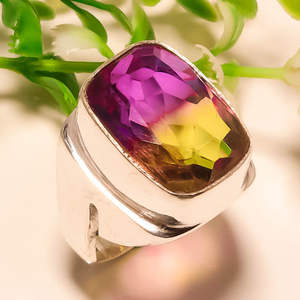 แหวนพลอย925เงิน Ametrine - Product Image 2