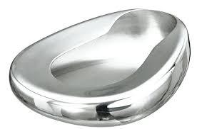 Type de perfection de bassin de lit Marchandises creuses Type de perfection de casserole de lit avec le couvercle/perfection de bassin de lit d'hôpital Acier inoxydable de haute qualité - Product Image 2