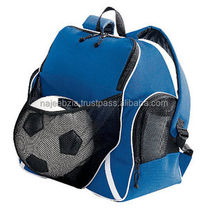 Mochila de lona de baloncesto de colores personalizables con soporte para bola - Product Image 1