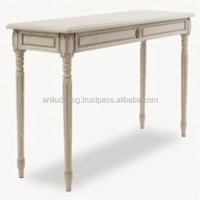 Antieke Grijs Console Tafel