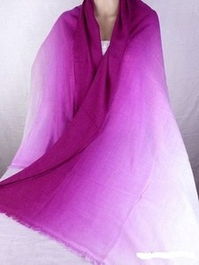 Shaded Green Woolen Winter Stoles Ladies <b>Pashmina</b> Shawls <b>Scarves</b> Adult Accessories Custom Logo Handmade in Nepal - Product Image 6