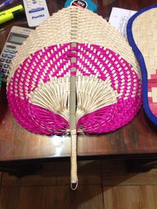 Paume d'éventail en rotin en forme de coeur personnalisée - Product Image 5