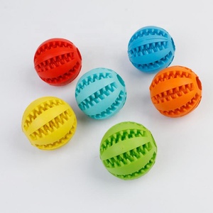 Juguetes interactivos para perros indestructibles OEM de fábrica Fabricante Bola rodante mágica Alimentador lento Dispensador de golosinas Juguetes para masticar perros y Mascotas - Product Image 4