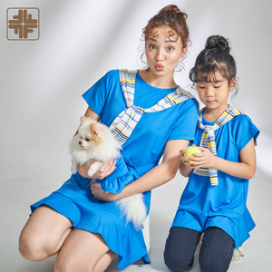 OEM ODM-traje a juego para madre e hija, fabricante de vestidos - Product Image 1