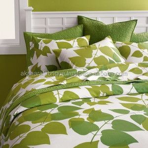 100% Cotton <b>Bedspread</b> Set Plain Yarn Dyed Washable Customized Color and Size for Home and Hotel Use - Product Image 2