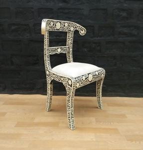 Muebles para el hogar Silla con incrustaciones de hueso para uso en la sala de estar - Product Image 2