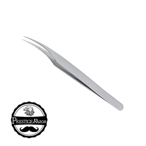 Pinzas para pestañas de acero inoxidable con etiqueta privada Herramienta para pestañas postizas Premium - Product Image 2