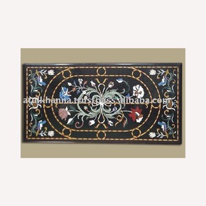 Incrustación de mármol para mesa de comedor, proveedor superior - Product Image 1