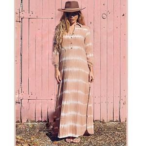 Robe Maxi en rayonne pour filles, vêtements de plage/couverture, 2018 - Product Image 1