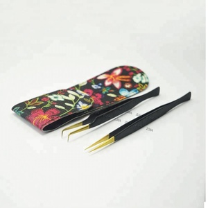 แหนบสำหรับต่อขนตา2ชุดแหนบต่อขนตาโค้ง - Product Image 6